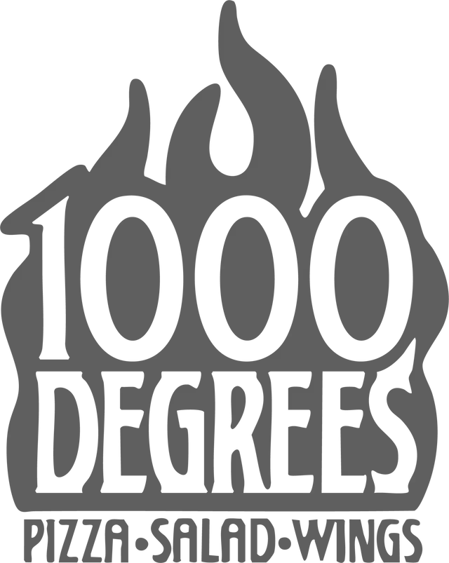 1000 Degrees Pizza Salad Wings logo