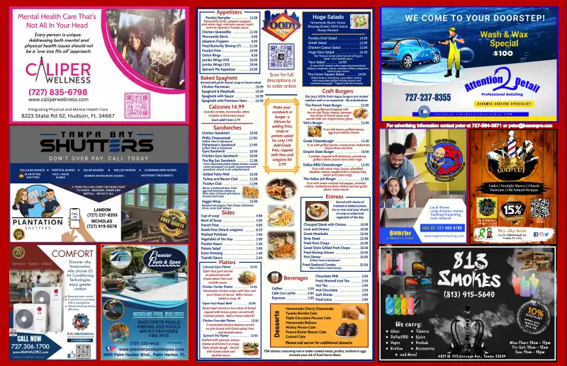 Cover for the Be Seen Pro menu advertising video